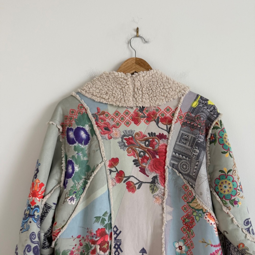 Johnny Was Gigianna Suede Jacket Size Large - Picture 8 of 14